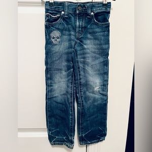 Baby gap size 3 years “1969” skull original denim jeans